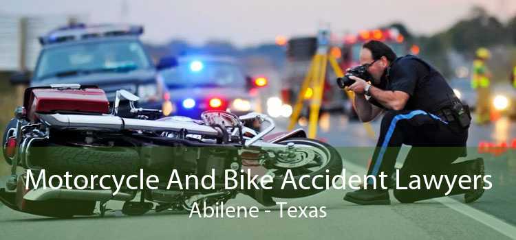 Motorcycle And Bike Accident Lawyers Abilene - Texas