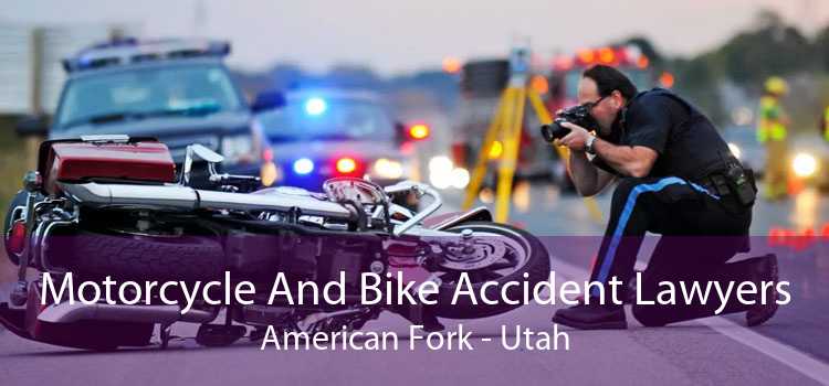 Motorcycle And Bike Accident Lawyers American Fork - Utah