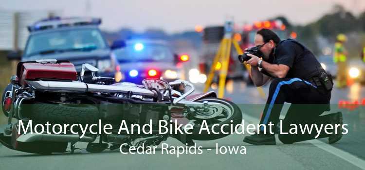 Motorcycle And Bike Accident Lawyers Cedar Rapids - Iowa
