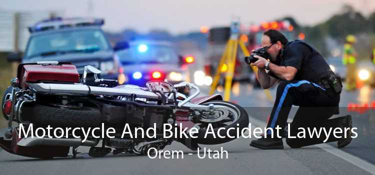 Motorcycle And Bike Accident Lawyers Orem - Utah