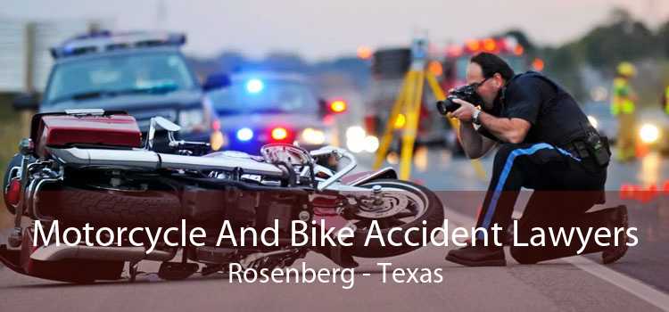 Motorcycle And Bike Accident Lawyers Rosenberg - Texas