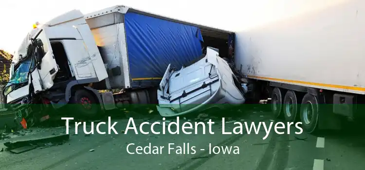 Truck Accident Lawyers Cedar Falls - Iowa