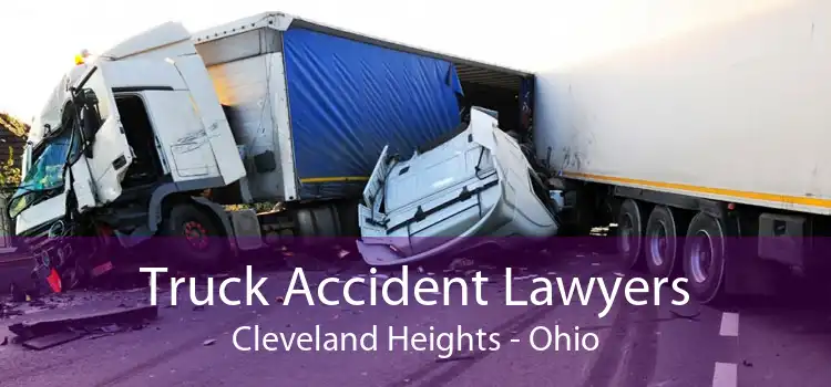 Truck Accident Lawyers Cleveland Heights - Ohio