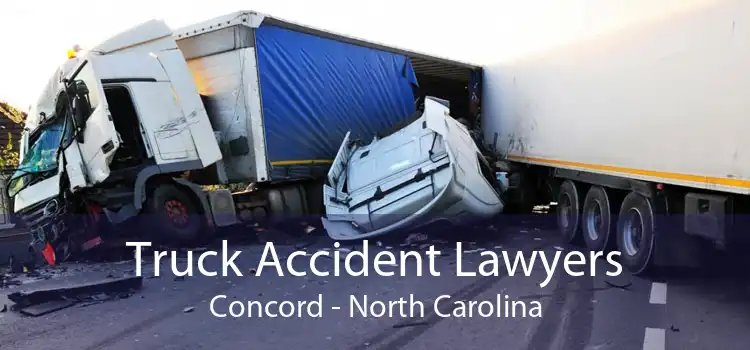 Truck Accident Lawyers Concord - North Carolina